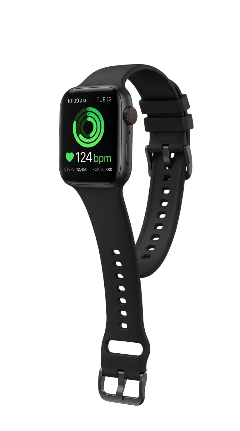 Reloj FitPro Sense mostrando entrenamiento en curso